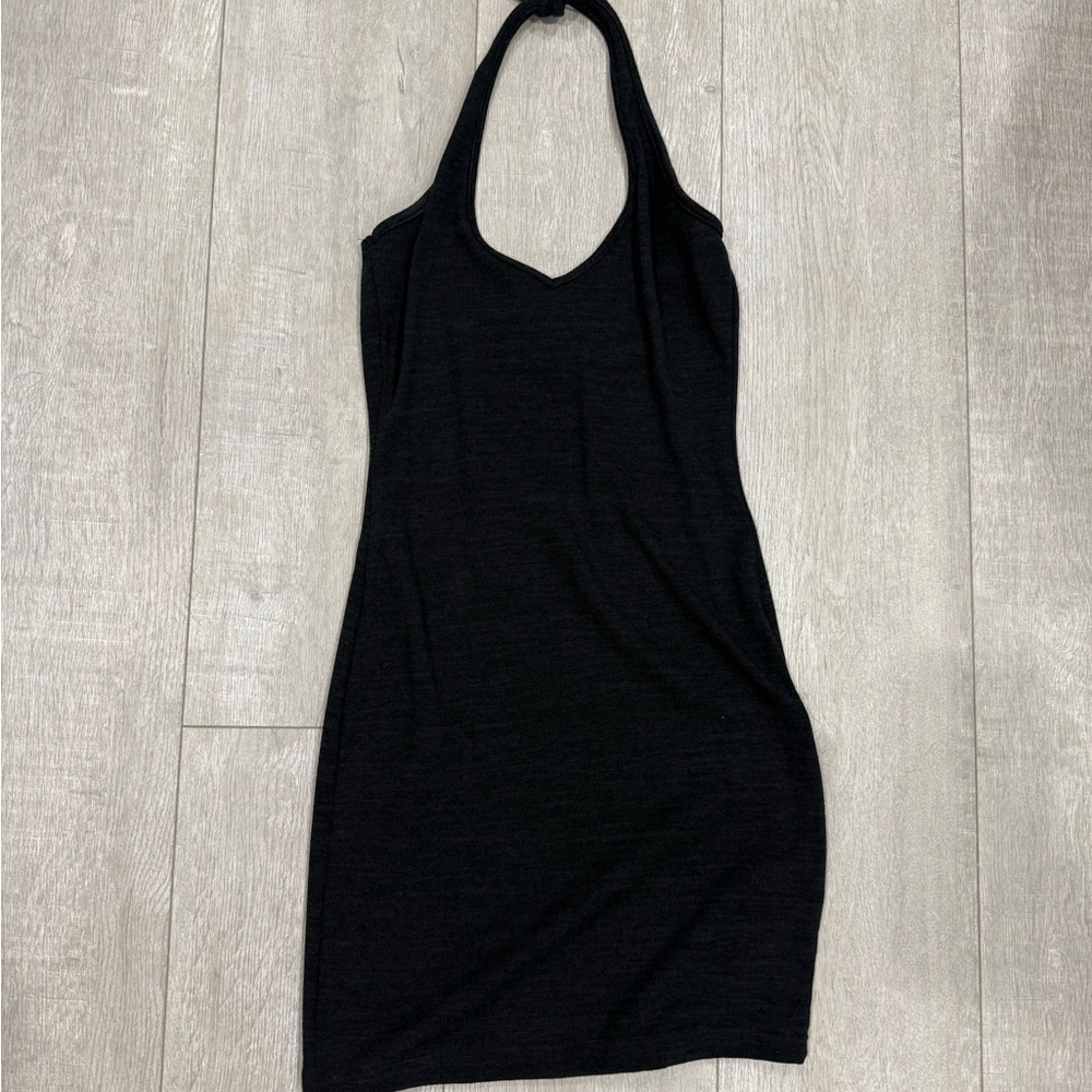 Navy blue Halter Dress